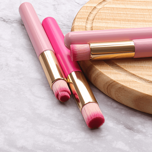 Pink Gentle Cleansing Brush For Eyelash Extensions
